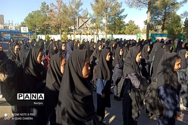 آغاز سال تحصیلی در دبیرستان شاهد مطهره