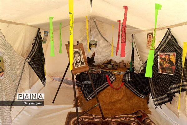 نواختن زنگ مهر و مقاومت در مدارس شهرستان مروست