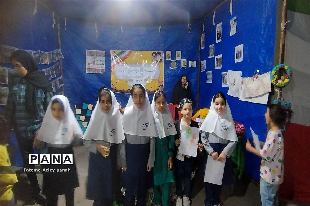 برگزاری یادواره شهدا در مدارس آباده