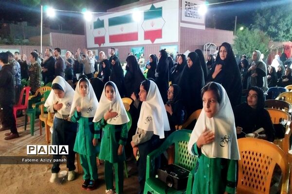 برگزاری یادواره شهدا در مدارس آباده