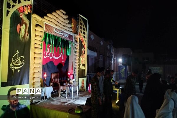 برگزاری یادواره شهدا در مدارس آباده