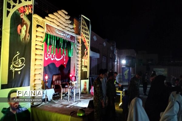 برگزاری یادواره شهدا در مدارس آباده