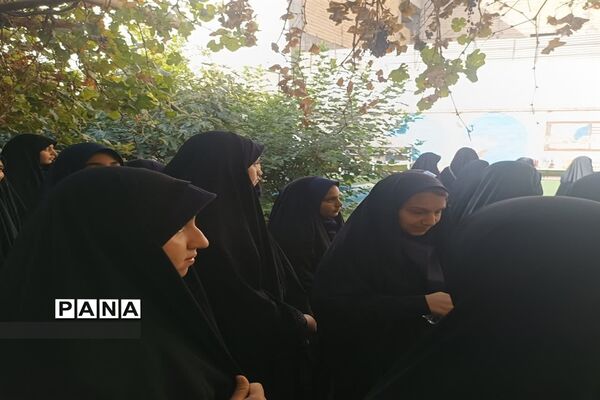 روز اول مهر در مدرسه قرآنی کوثر الجنه و گلستان گردی