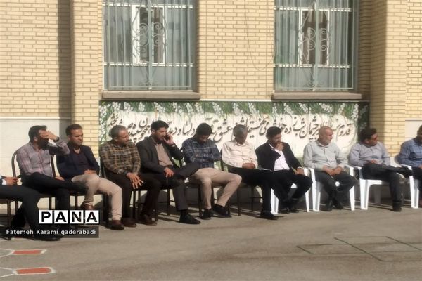 آیین بازگشایی مدارس در قادرآباد