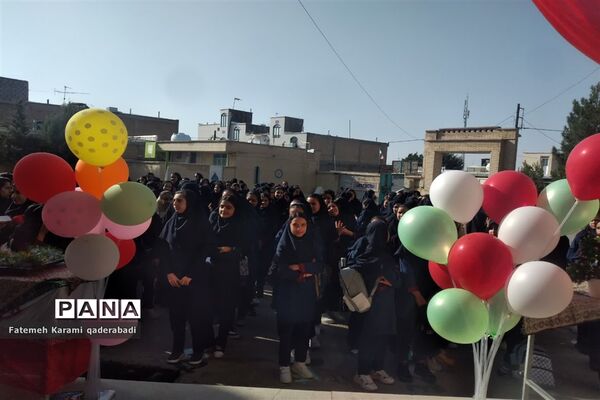 آیین بازگشایی مدارس در قادرآباد