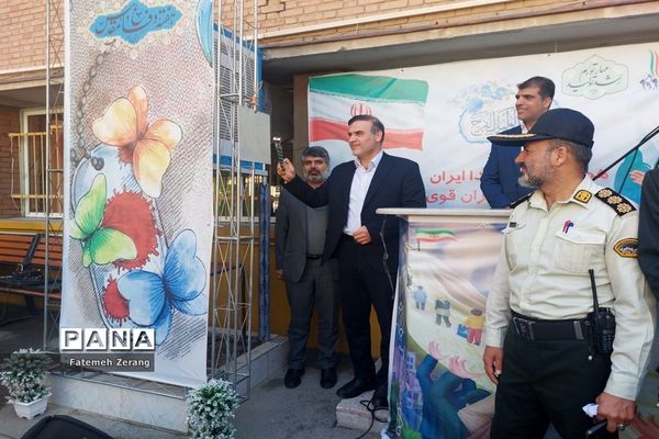 طنین زنگ مهر مهدوی در هنرستان فیروزکوهی