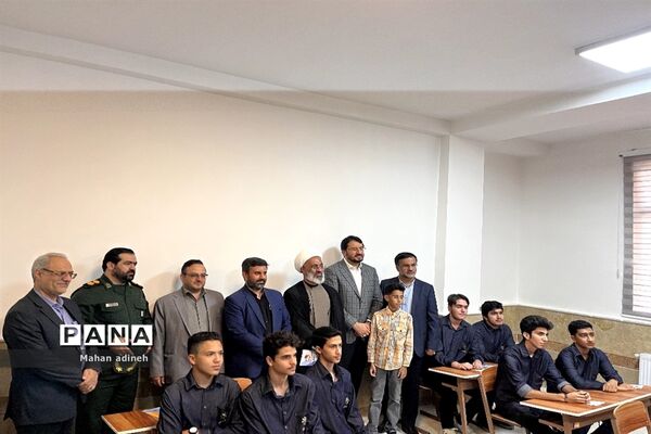 افتتاح هوشمندترین ساختمان شهید نوچمنی دبیرستان استعدادهای درخشان علامه حلی۲ در شهر جدید پرند