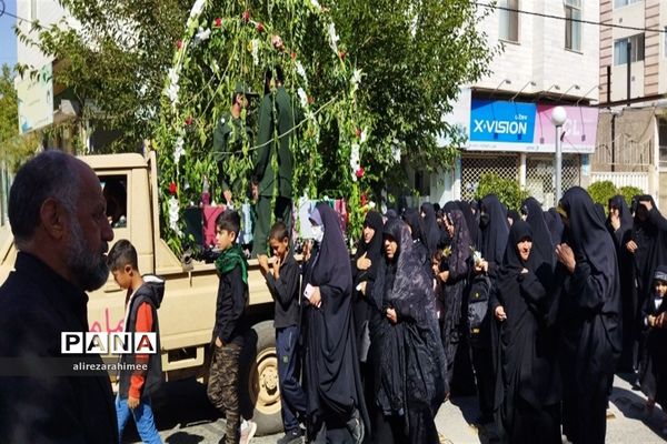 تشیع پیکر مطهر شهید گمنام در شهرستان فیروزکوه