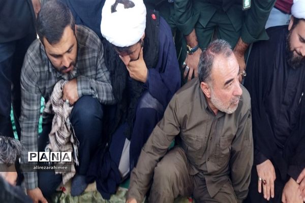 تشیع پیکر مطهر شهید گمنام در شهرستان فیروزکوه