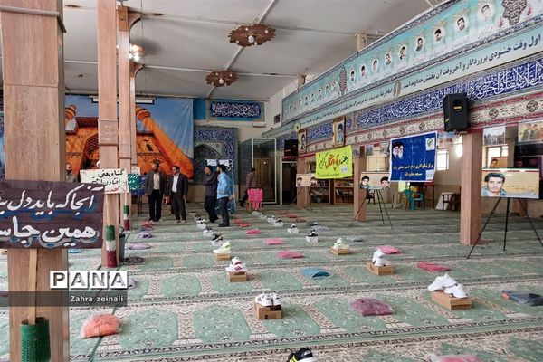 سومین رزمایش همدلی کمک به دانش‌آموزان نیازمند شهرستان اقلید در سال تحصیلی جدید