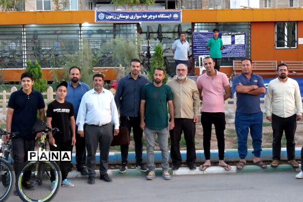 برگزاری همایش دوچرخه‌سواری در قیامدشت