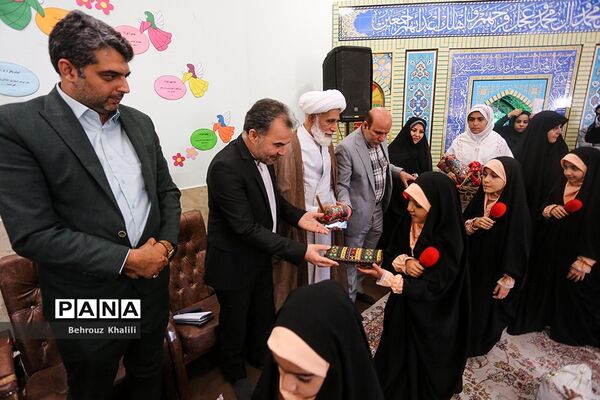 آیین افتتاحیه سراسری برنامه زنگ نماز