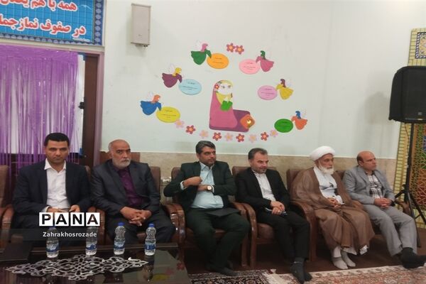 نواخته شدن زنگ نماز در دبستان طواف و معماریان ناحیه 2 شهرری