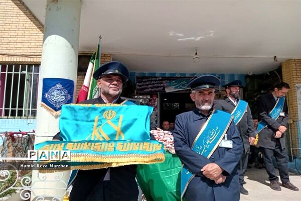 حضورخادمان مسجد مقدس جمکران درآموزشگاه شاهد شهید کاظمی اسلامشهر