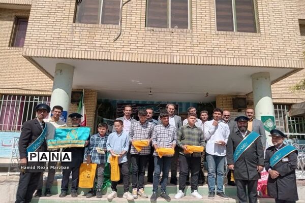 حضورخادمان مسجد مقدس جمکران درآموزشگاه شاهد شهید کاظمی اسلامشهر