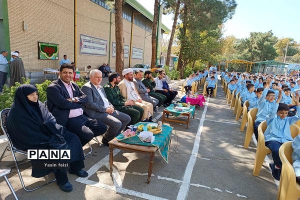 گرامیداشت هفته دفاع مقدس در مدارس متوسطه اول منطقه 16 تهران