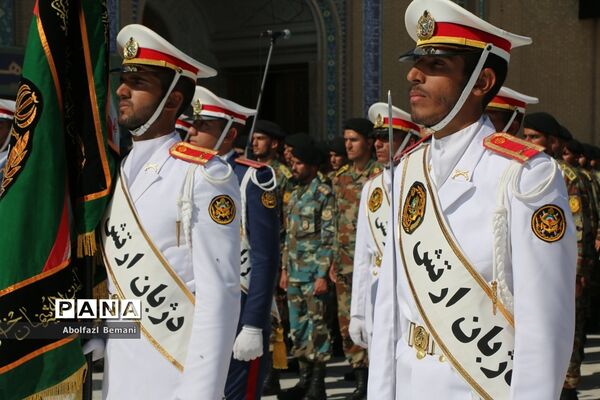 مراسم «عهد سربازی» نیروهای مسلح