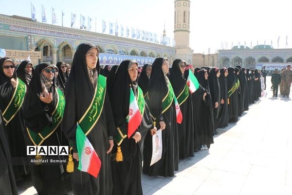 مراسم «عهد سربازی» نیروهای مسلح
