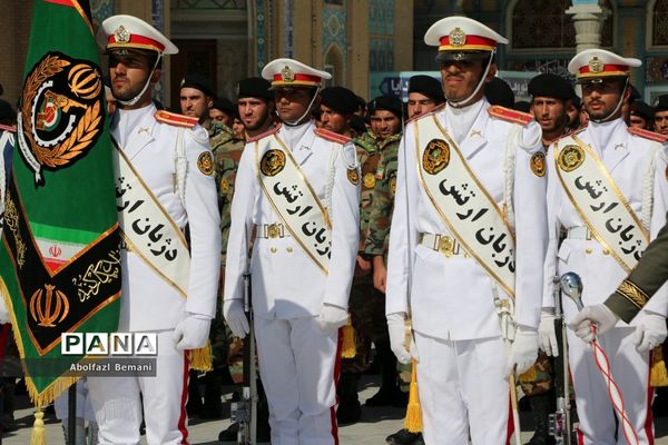 مراسم «عهد سربازی» نیروهای مسلح