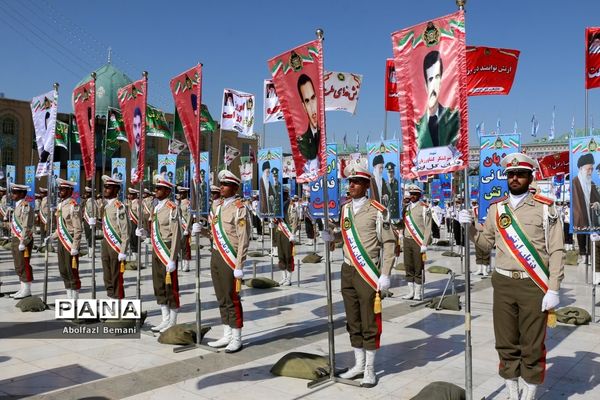 مراسم «عهد سربازی» نیروهای مسلح