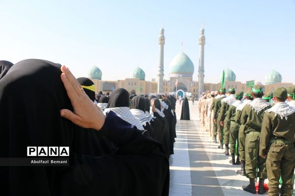 مراسم «عهد سربازی» نیروهای مسلح