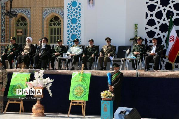 مراسم «عهد سربازی» نیروهای مسلح