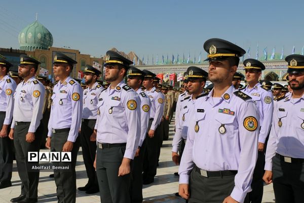 مراسم «عهد سربازی» نیروهای مسلح