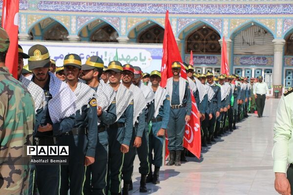مراسم «عهد سربازی» نیروهای مسلح