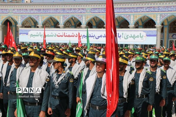 مراسم «عهد سربازی» نیروهای مسلح