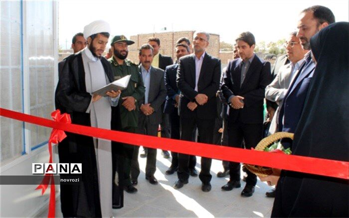 آیین افتتاحیه آموزشگاه 6 کلاسه شهید شوشتری در خوشاب برگزار شد