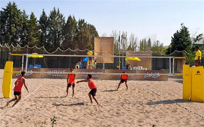 صعود ۱۲ تیم به مرحله بعدی والیبال ساحلی زیر 23 سال کشور
