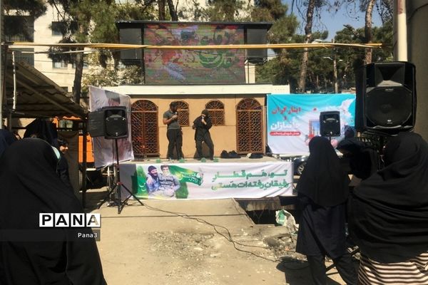 حضور کاروان‌های دفاع مقدس در مدارس آموزش و پرورش منطقه ۳