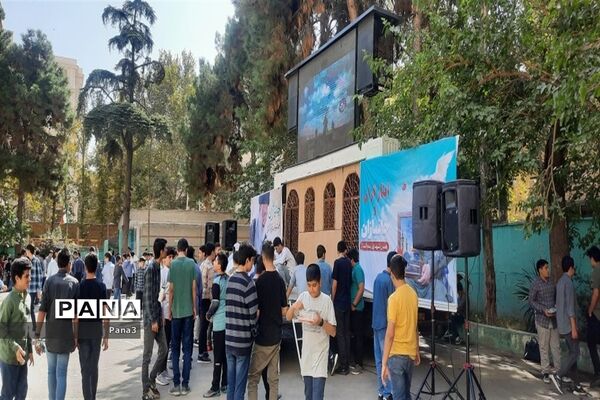 حضور کاروان‌های دفاع مقدس در مدارس آموزش و پرورش منطقه ۳