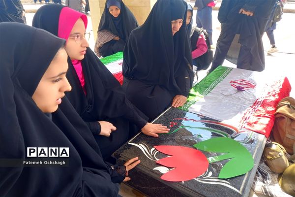 تجدید میثاق با شهدای گمنام طرقبه شاندیز