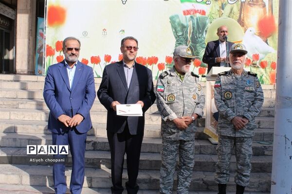 برگزاری صبحگاه مشترک بسیج فرهنگیان اداره‌کل آموزش و پرورش شهر تهران