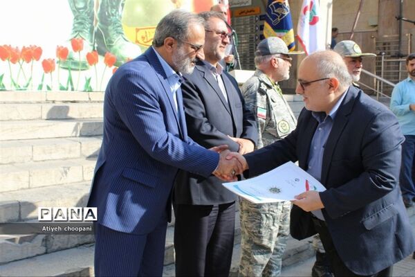 برگزاری صبحگاه مشترک بسیج فرهنگیان اداره‌کل آموزش و پرورش شهر تهران