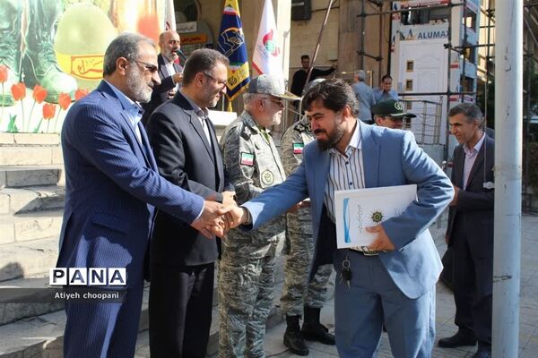 برگزاری صبحگاه مشترک بسیج فرهنگیان اداره‌کل آموزش و پرورش شهر تهران