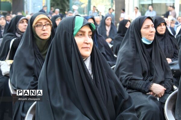 برگزاری صبحگاه مشترک بسیج فرهنگیان اداره‌کل آموزش و پرورش شهر تهران