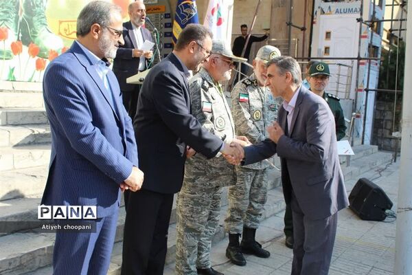 برگزاری صبحگاه مشترک بسیج فرهنگیان اداره‌کل آموزش و پرورش شهر تهران