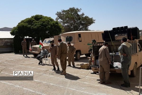 حضور کاروان مقاومت در مدرسه حضرت معصومه شهرستان فیروزکوه