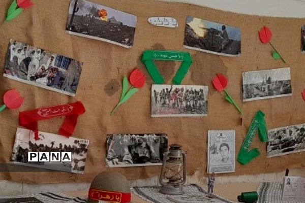 حضور کاروان مقاومت در مدرسه حضرت معصومه شهرستان فیروزکوه