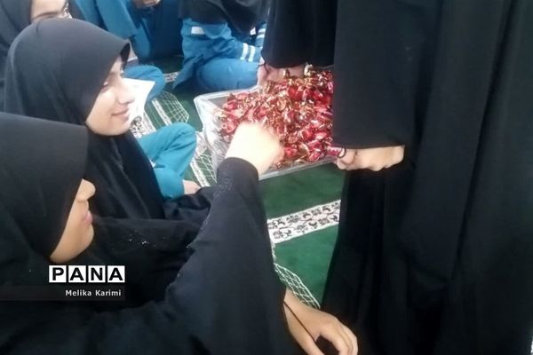 جشن آغاز امامت امام زمان(عج) در دبیرستان دخترانه شهید محمد اژدری کوهمره نودان