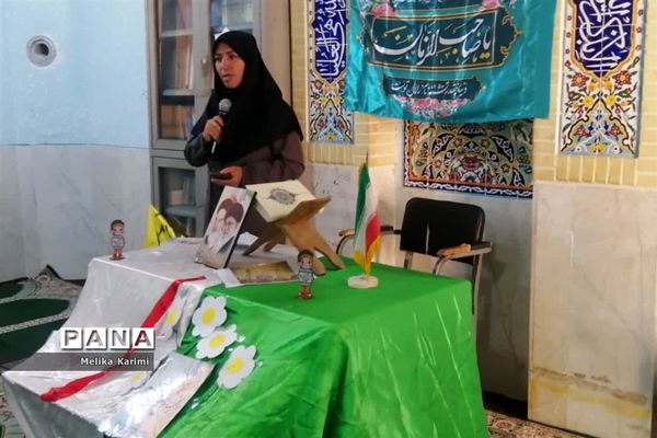 جشن آغاز امامت امام زمان(عج) در دبیرستان دخترانه شهید محمد اژدری کوهمره نودان