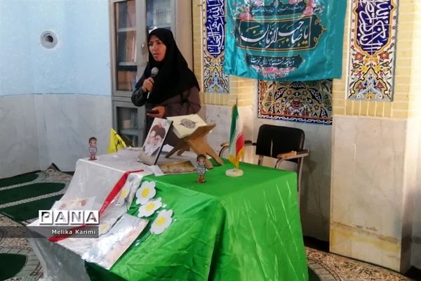 جشن آغاز امامت امام زمان(عج) در دبیرستان دخترانه شهید محمد اژدری کوهمره نودان