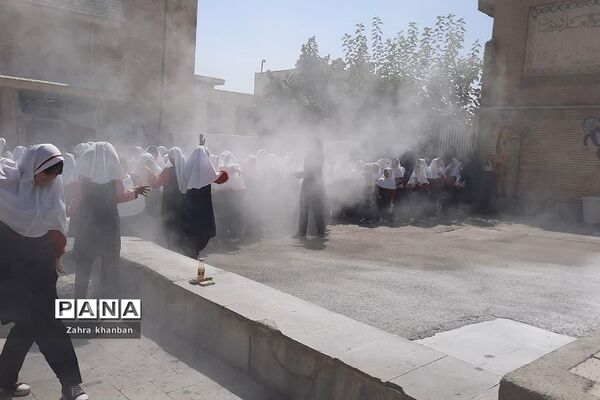 برگزاری روز آتش‌نشانی در دبستان دخترانه سما 2 رودهن