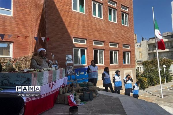 استقبال از شهید گمنام در مدرسه نبوت صفادشت