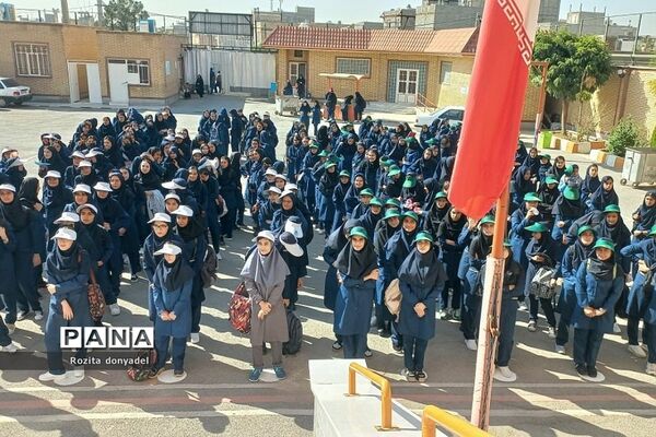 بازدید شهردار نصیرآباد از مدرسه فاطمه پزشکی نصیرآباد شهرستان شهریار