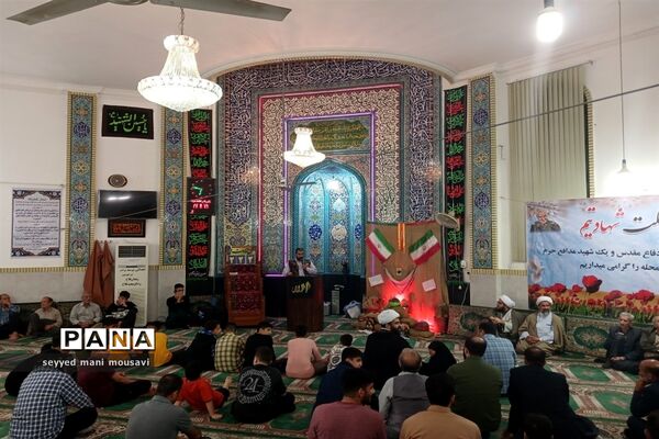 یادواره  شهدای دفاع مقدس و مدافع حرم قائم محله قائمشهر
