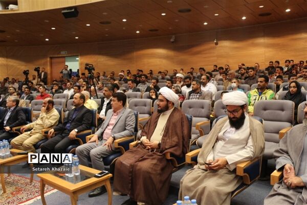 مراسم شکرانه خدمت در تالار شهر مشهد