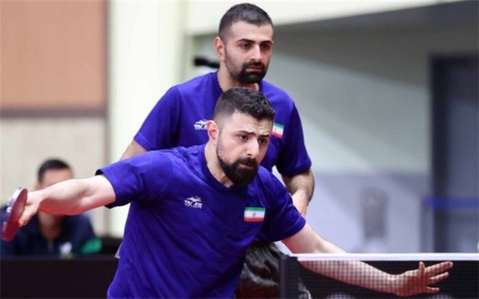 پیروزی برادران عالمیان در دونفره تنیس روی میز